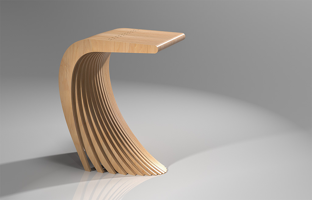 wave Foyer Table