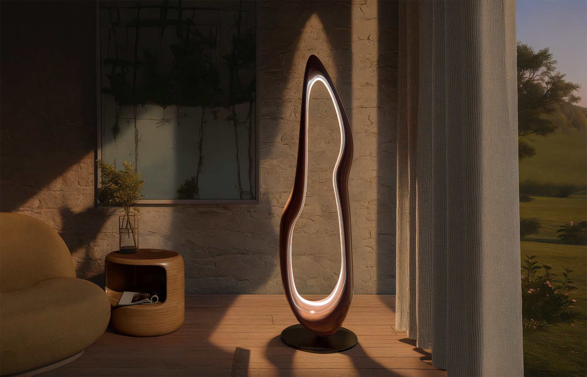 contour Erosion Lamp